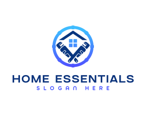 Home Industrial Plumbing logo design