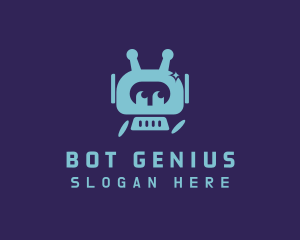 Tech Game Robot  logo design