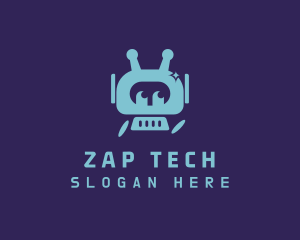 Tech Game Robot  logo design