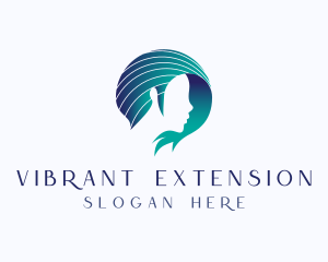 Woman Hair Salon logo design