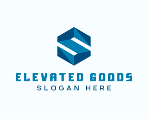 Generic Hexagon Letter S logo design