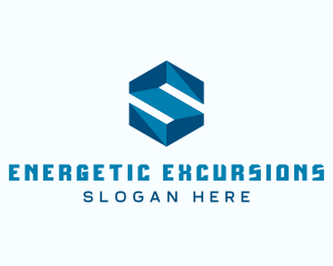 Generic Hexagon Letter S logo design