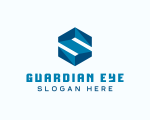 Generic Hexagon Letter S logo design