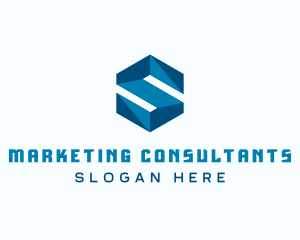 Generic Hexagon Letter S logo design