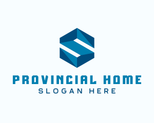 Generic Hexagon Letter S logo design