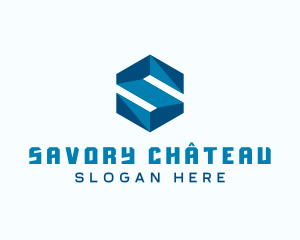 Generic Hexagon Letter S logo design