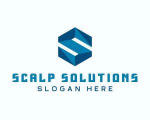 Generic Hexagon Letter S logo design