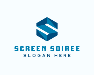 Generic Hexagon Letter S logo design