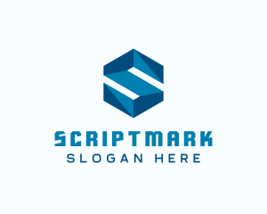 Generic Hexagon Letter S logo design