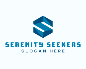 Generic Hexagon Letter S logo design