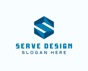 Generic Hexagon Letter S logo design