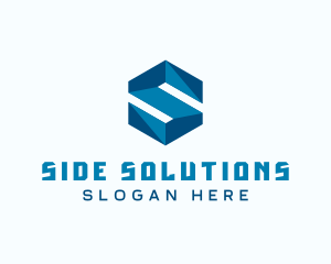 Generic Hexagon Letter S logo design