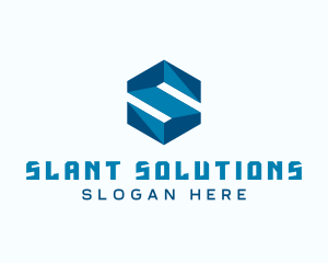 Generic Hexagon Letter S logo design