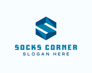Generic Hexagon Letter S logo