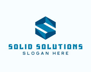 Generic Hexagon Letter S logo design