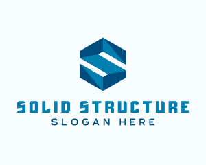 Generic Hexagon Letter S logo design