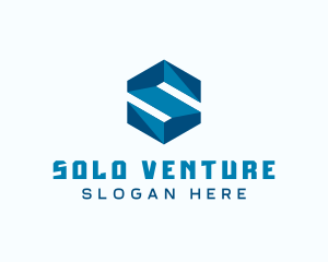 Generic Hexagon Letter S logo design