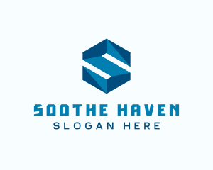 Generic Hexagon Letter S logo design