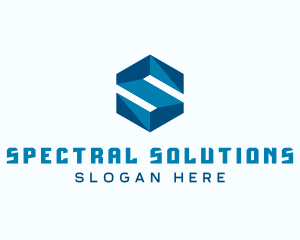 Generic Hexagon Letter S logo design