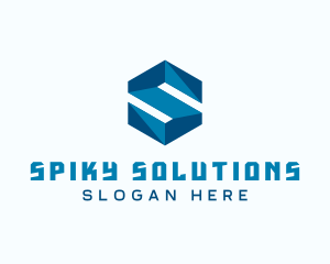 Generic Hexagon Letter S logo design