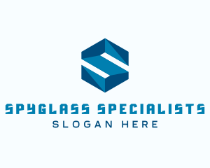 Generic Hexagon Letter S logo design