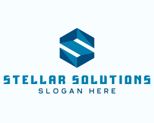 Generic Hexagon Letter S logo design