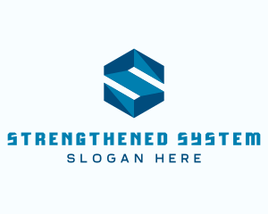 Generic Hexagon Letter S logo design