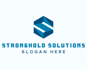 Generic Hexagon Letter S logo design