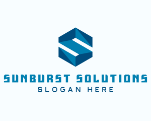 Generic Hexagon Letter S logo design