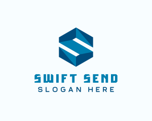 Generic Hexagon Letter S logo design