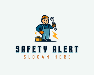 Electrician Maintenance Repair logo design