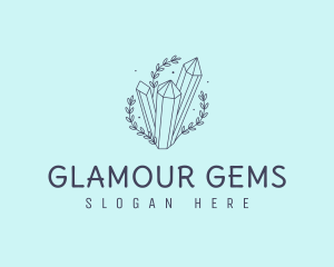 Fashion Jewel Gem logo design