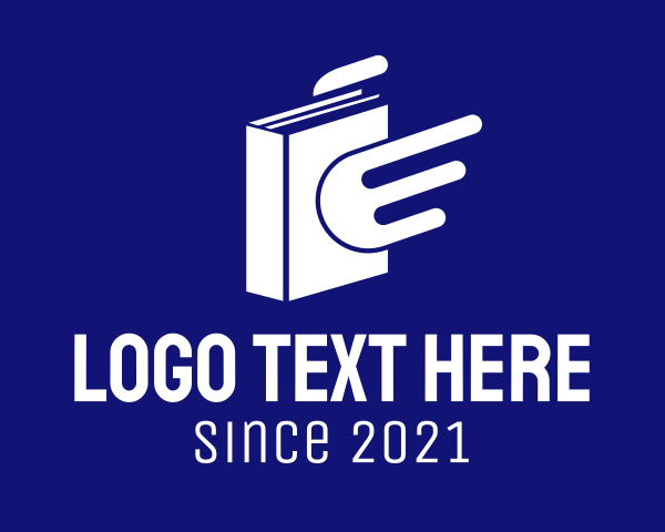 Book Rental logo example 2