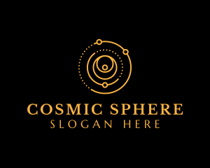 Cosmic Moon Astrology logo design