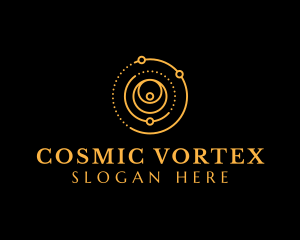 Cosmic Moon Astrology logo design