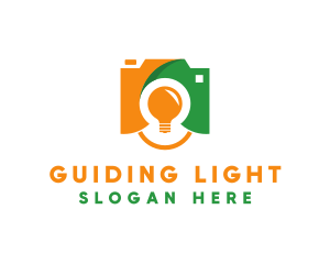 Flash Bulb Photography logo design