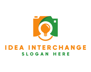 Flash Bulb Photography logo design