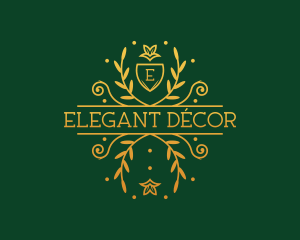 Elegant Flower Boutique logo design