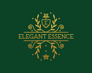 Elegant Flower Boutique logo design