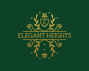 Elegant Flower Boutique logo design