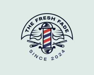 Razor Haircut Barbershop logo design