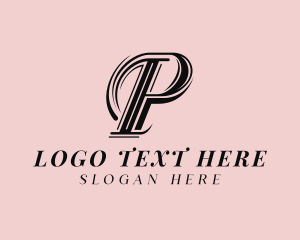 Professional Business Letter P logo