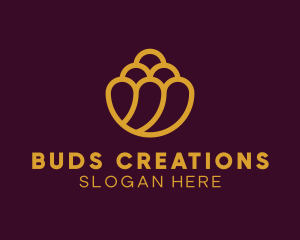 Flower Bud Spa logo design