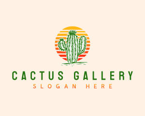Cactus Desert Plant logo