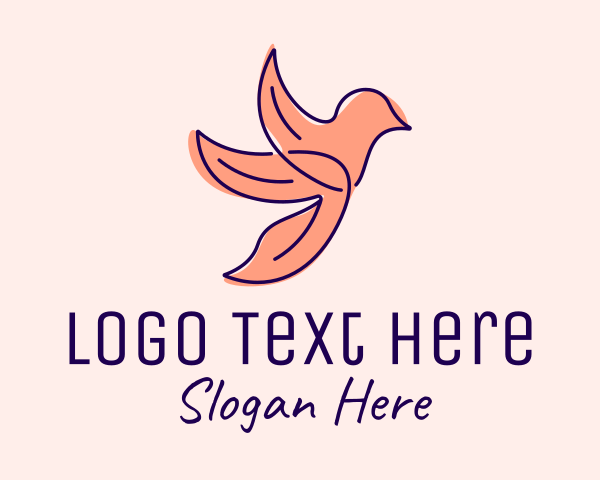 Bird logo example 4