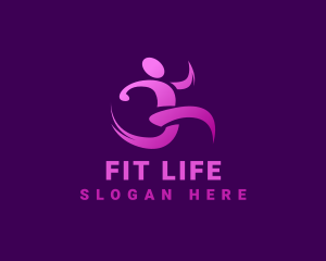 Gym Human Exercise  logo