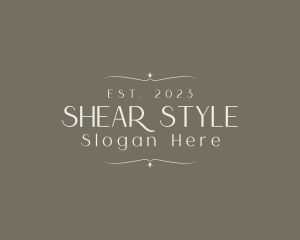 Elegant Minimalist Styling Business logo design