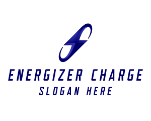 Lightning Bolt Charge logo design