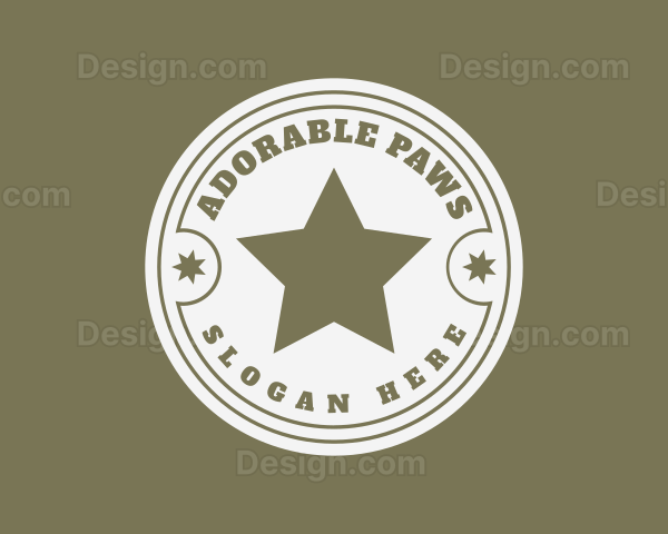 Army Soldier Star Logo