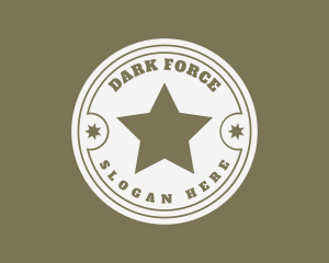 Army Soldier Star  logo design